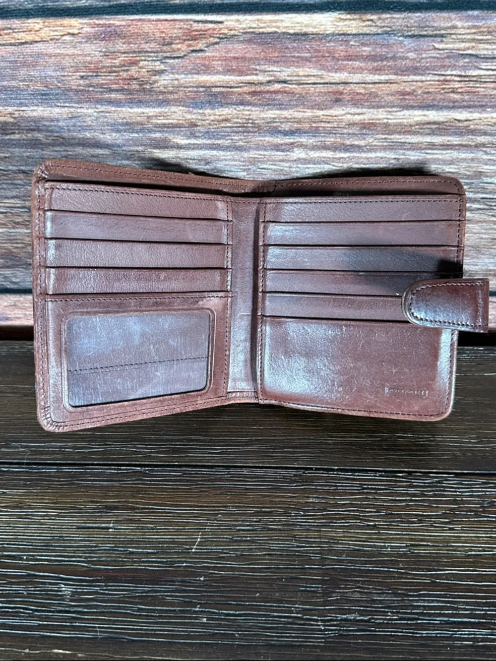 Coach Brown Leather Wallet